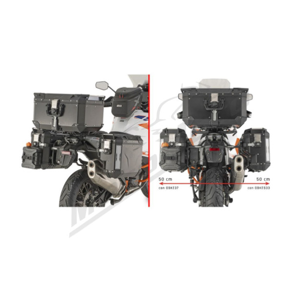 KAPPA Monokey Cam Side Case Holder KTM Super Adventure 1290 21-25