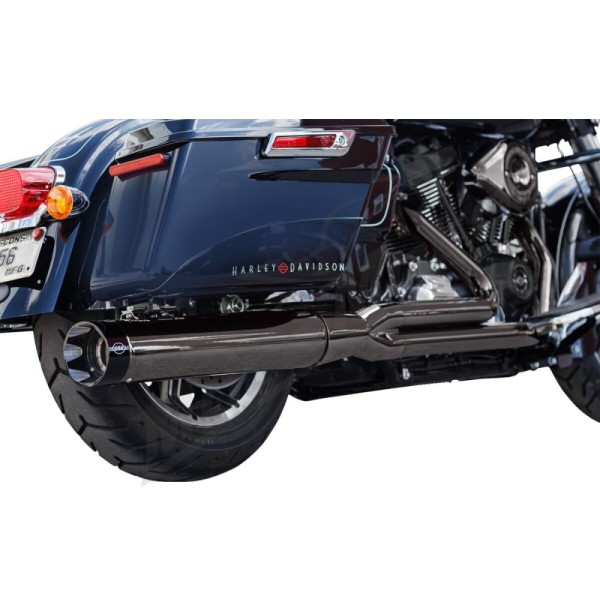 S&S CYCLE 2-into-1 Sidewinder® Exhaust System Harley Davidson FLDE / FLFB / FLFBS / FLH 1750-1977cc 17-26