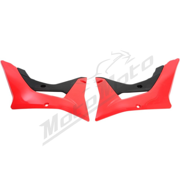 UFO Šoniniai Plastikai Honda CRF 250-450RX 17-21 Raudona/Juoda
