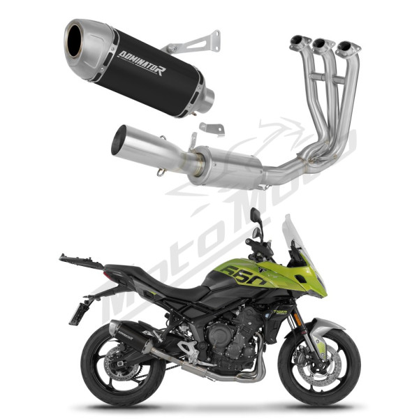 Dominator Pilna Išmetimo Sistema S6 BLACK + dB killer Triumph Tiger Sport 660 2025->