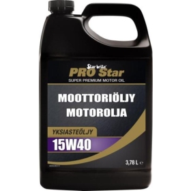 Star brite Pro Star Super Premium Heavy Duty Motor Oil SAE 15W40 3,78L