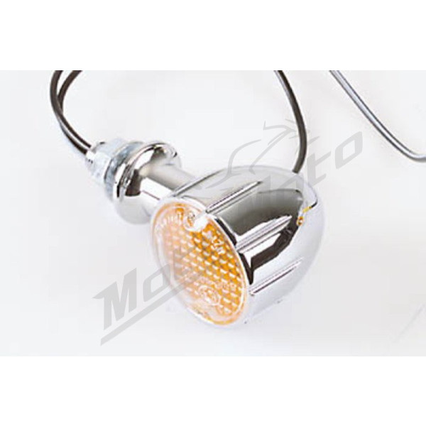HIGHSIDER Smart Arizona Mini Universal Turn Signals Chrome 2pcs