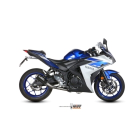 MIVV MK3 Full Exhaust System Carbon YAMAHA YZF-R3, R3, MT-03