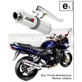 Exhaust kit Dominator HOMOLOGATED ROUND SUZUKI GSF 1200 / S BANDIT 2001-2005