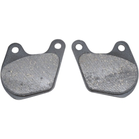 DRAG SPECIALTIES Organic Brake Pads Harley Davidson FLH / FLHC / FLHS / FLHT / FLHTC / FLT / FLTC / XLCH 1000-1340cc 79-83