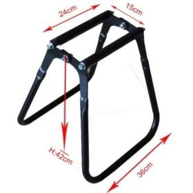 MaxTuned Foldable Trial Stand Black