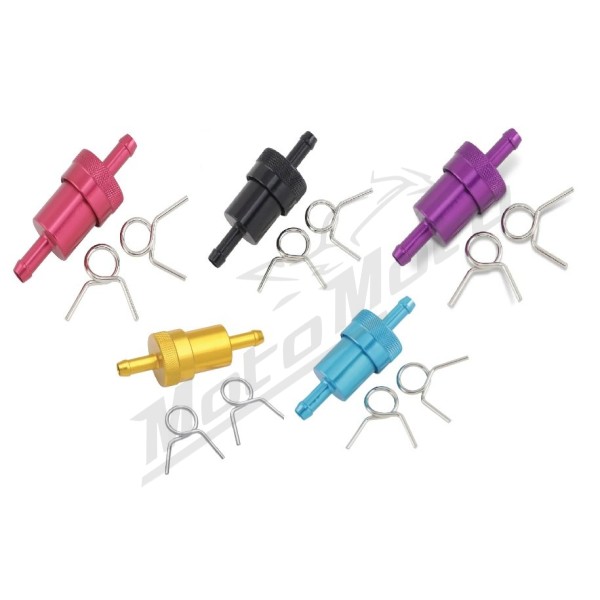 EMGO Anodized Universal Fuel Filter Ø7.9mm