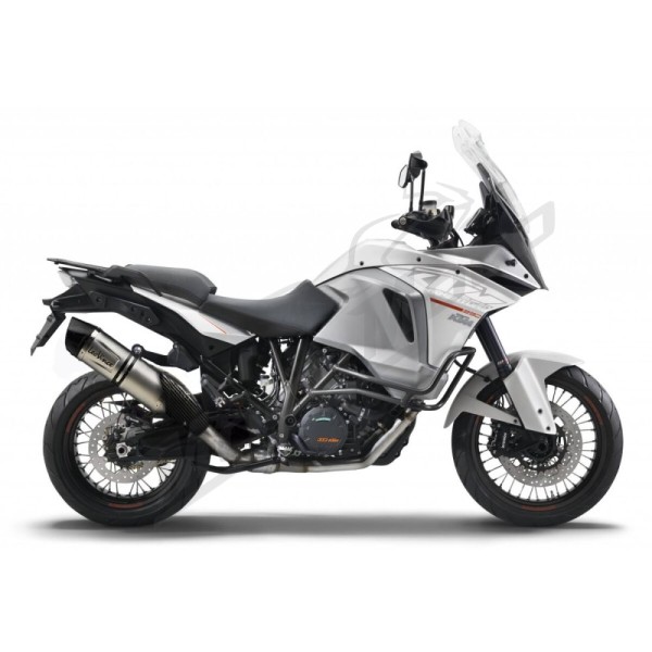 LEOVINCE LV One Evo Stainless Steel Slip-On Muffler  KTM ADVENTURE 1050-1190 13-16