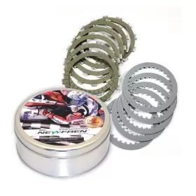 NEWFREN Standard Steel + Friction Clutch Plates Kit DUCATI MONSTER / MULTISTRADA  / HYPERMOTARD / DIAVEL / SCRAMBLER / SUPERSPORT / XDIAVEL 800-1260cc 2010-2024