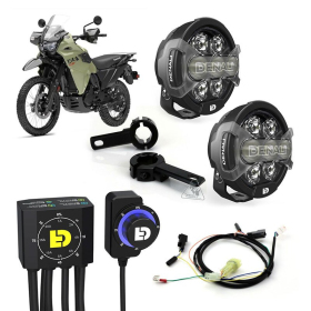 DENALI DialDim D7 Pro Papildomų žibintų kompl. Kawasaki KLR 650 2022