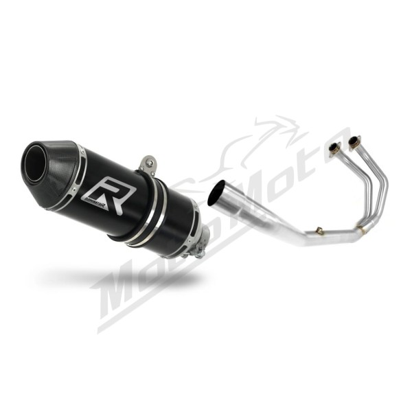Yamaha YZF-R3 300 2015-2018 Dominator Full Exhaust System HP3 BLACK + dB killer