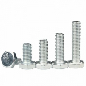 Galvanized steel bolts M8 25pcs