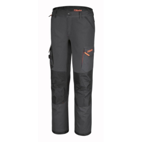 BETA 7818G Work Trousers with Multiple Pockets in Stretch Fabric - Gray