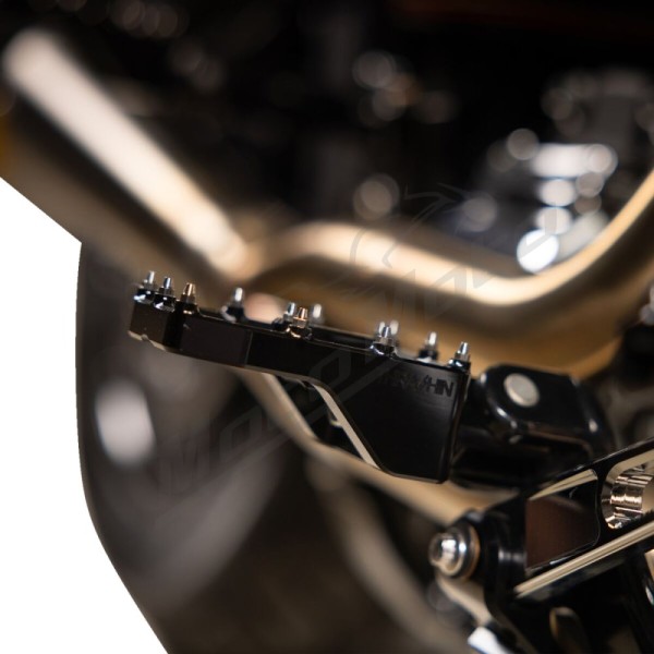 THRASHIN SUPPLY CO. Aggressor Foot Pegs Harley Davidson FL / FLD / FLDE / FLFB 1200-1977cc 72-25