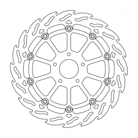 Front brake disc 112177 Moto Master Flame Floating 320 mm GASGAS SM / HUSQVARNA SVARTPILEN / VITPILEN / KTM DUKE 690-701cc 2012->