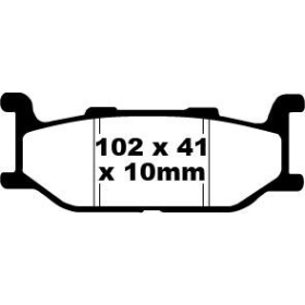 EBC SFA Brake Pads YAMAHA XP / YP 400-500cc 01-04