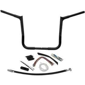 FAT BAGGERS INC. PointedTop Handlebar Kit Black 91.5x35.5cm Harley Davidson FLHTC / FLHTCUSE / FLHTK / FLHX 1584-1800 08-13 