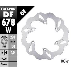 GALFER Wave® Rear Brake Rotor  AJP / Beta / GasGas / Rieju 125-450cc 94-20