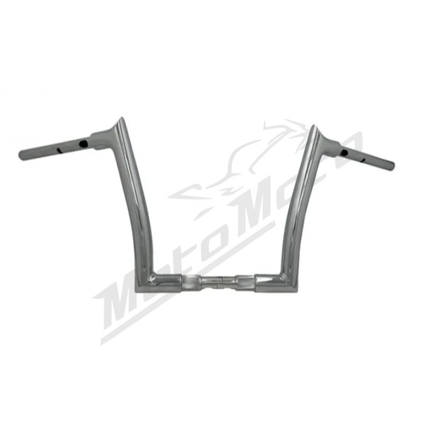 FAT BAGGERS INC. Pointed Top Handlebar Chrome Harley Davidson FLFBS / FLHX / FLTRX / FLTRXL / FXBR 1868-1977 23-26