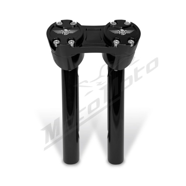 HEINZ BIKES Clubstyle Pullback Riser Ø32mm 20.5cm Harley Davidson FLD / FXDB / XL / XR / XLH / FXRC / FLSTC 883/1927 70-24 