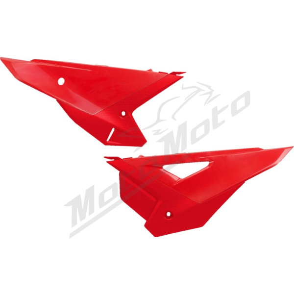 UFO Šoniniai Plastikai Honda CRF 250-450cc 25-> Raudona