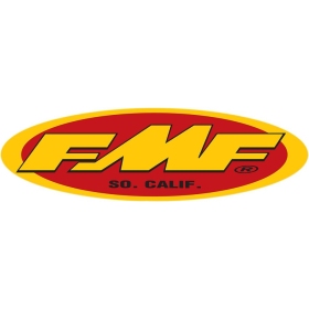 FMF Oval And Jersey Stickers 127mm