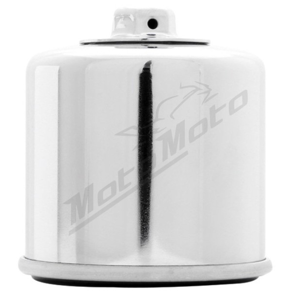 K&N Oil filter Chrome Arctic Cat / Kymco / Suzuki / Aprilia / Cagiva / Kawasaki 400-1500cc 87-21