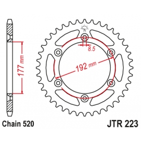 Rear sprocket JTR223