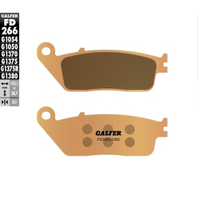 GALFER HH Sintered Brake Pads Benelli / BMW / Cagiva / CF Moto / Honda / Kawasaki / Kymco / Royal Enfield / Suzuki / Triumph / Yamaha 125-1800cc 88-25