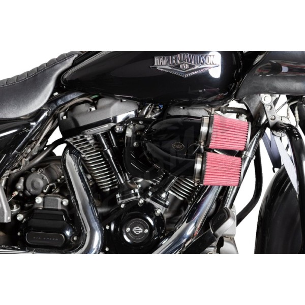 S&S CYCLE Tuned Induction Air Cleaner Kit Harley Davidson FLDE / FLFB / FLFBS 1750-1923cc 17-26