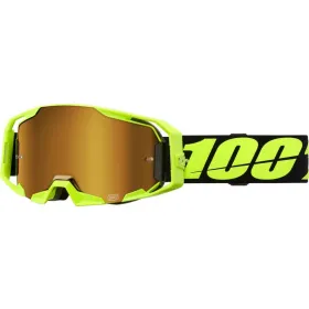 100% Armatic Goggle (Mirror lens) Yellow