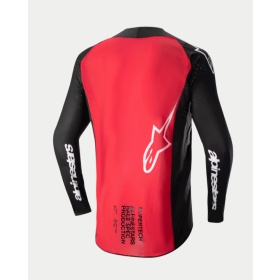 Alpinestars Jersey Supertech Ward Black Red Berry L