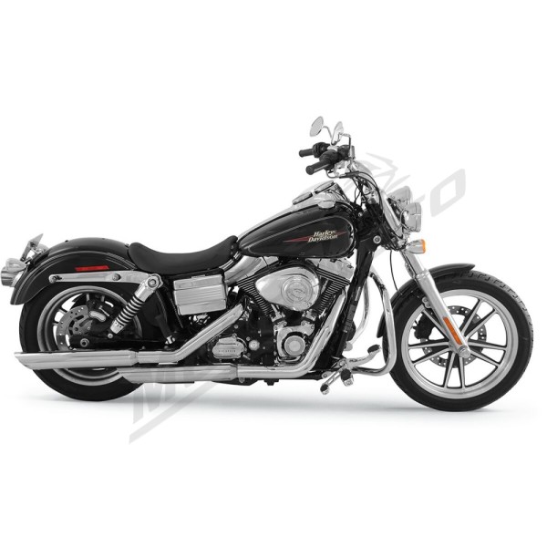 MUSTANG  "Runaround" sėdynė Harley Davidson FLD / FXD / FXDB / FXDBA / FXDBB/ FXDBP / FXDC / FXDCI / FXDF / FXDFSE / FXDFSE2 / FXDI / FXDI35 / FXDL / FXDLI / FXDLS / FXDSE  1450-1800cc 06-17