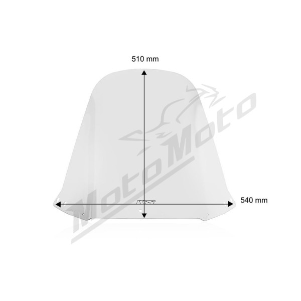 WRS STANDARD Windscreen Clear Honda CN 250cc 87-99