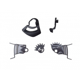 LS2 FF573 mechanism of helmet sunglasses