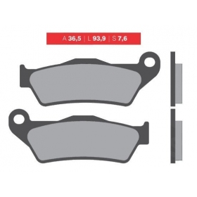 Brake pads NOVASCOOT FT3027 / MCB648 STANDARD