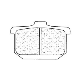 CL BRAKES 2285RX3 stabdžių trinkelės KAWASAKI GPZ / GT / GTR / VOYAGER / VULCAN / Z / ZL / ZN 500-1500 83-03