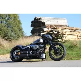 CULT WERK Spoiler Racing Black Harley Davidson 1690-1800cc 2013-2017
