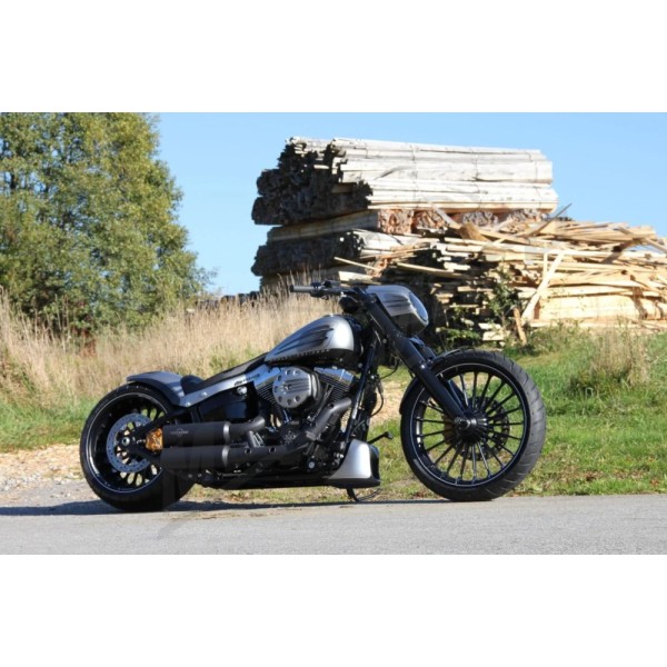 CULT WERK Spoiler Racing Black Harley Davidson 1690-1800cc 2013-2017