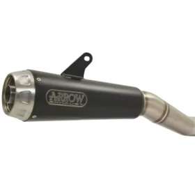 Muffler ARROW Pro-Race Nichrom Dark Benelli Leoncino 500 E4 2017-2020