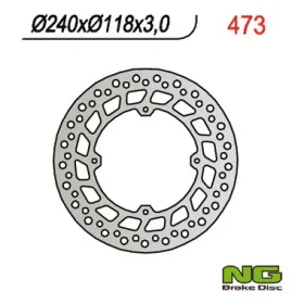 NG BRAKES Front Fixed Brake Disc 240mm Honda CR / CRM / CRE / CRM 50-650cc 83-12