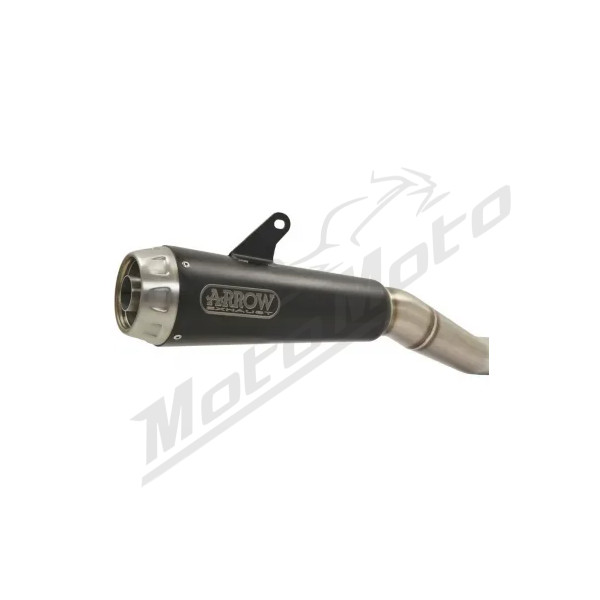 Muffler ARROW Pro-Race Nichrom Dark Benelli Leoncino 500 E4 2017-2020