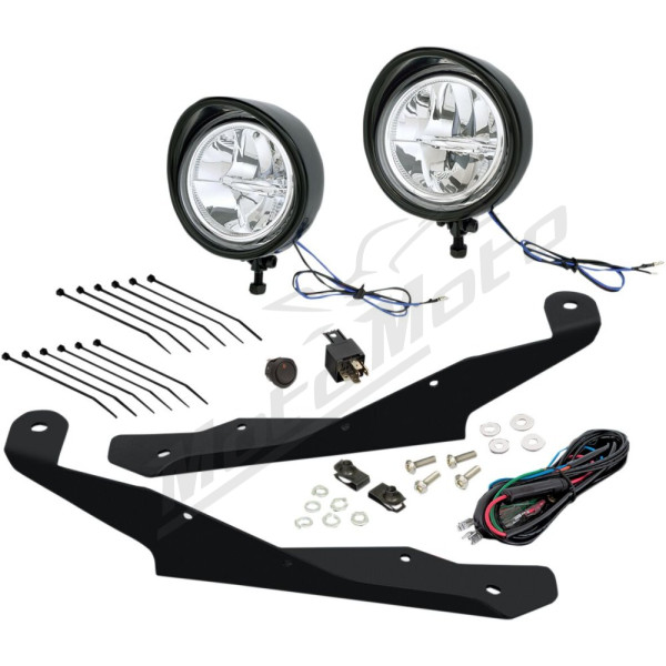 SHOW CHROME Driving Light Can Am Ryker 600-900 19-24
