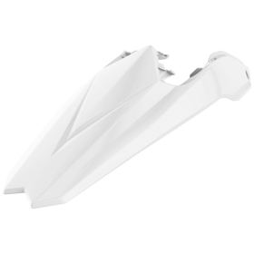 POLISPORT Rear Fender Replica with Side Panels White Beta RR / Xtrainer 125-480 15-22