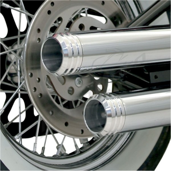BASSANI XHAUST 3" Firepower Series Slip-On Muffler End Cap 1pc