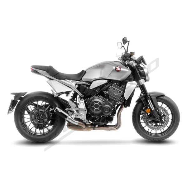 LEOVINCE LV Corsa S Full Black Slip-On Muffler HONDA CB 1000 R 18-24