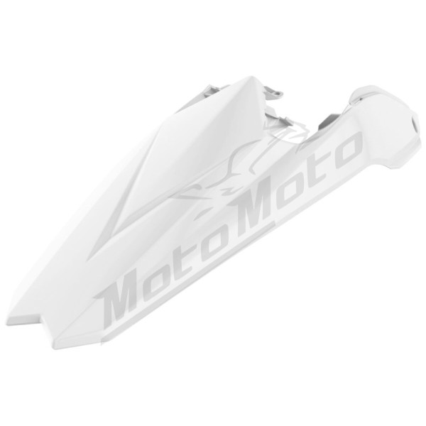 POLISPORT Rear Fender Replica with Side Panels White Beta RR / Xtrainer 125-480 15-22