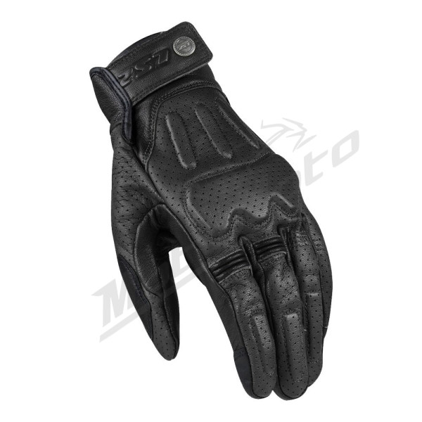 LS2 Rust Man Leather Gloves