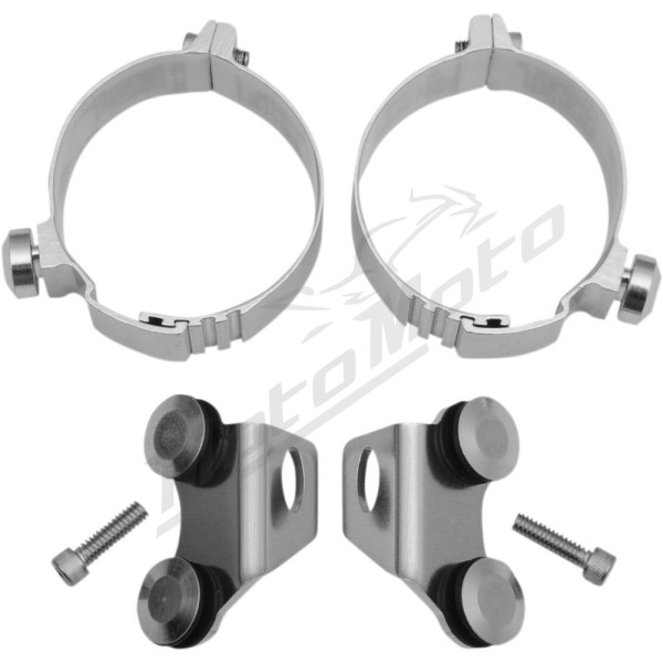MEMPHIS SHADES METRIC Mounting Hardware Kit for Fork Deflectors Honda / Kawasaki / Suzuki / Yamaha 90-1700 96-24