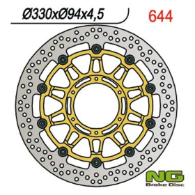 NG BRAKES Front Floating Brake Disc 330mm Honda CBR 900cc 00-03